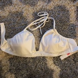 Victoria’s Secret white swim bikini top